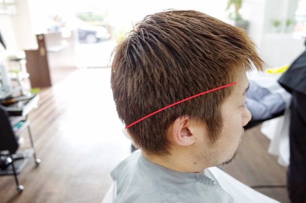 6mmのバリカンを使った ソフトモヒカン の髪型 Lifehair Barber Shop ライフヘアー バーバーショップ