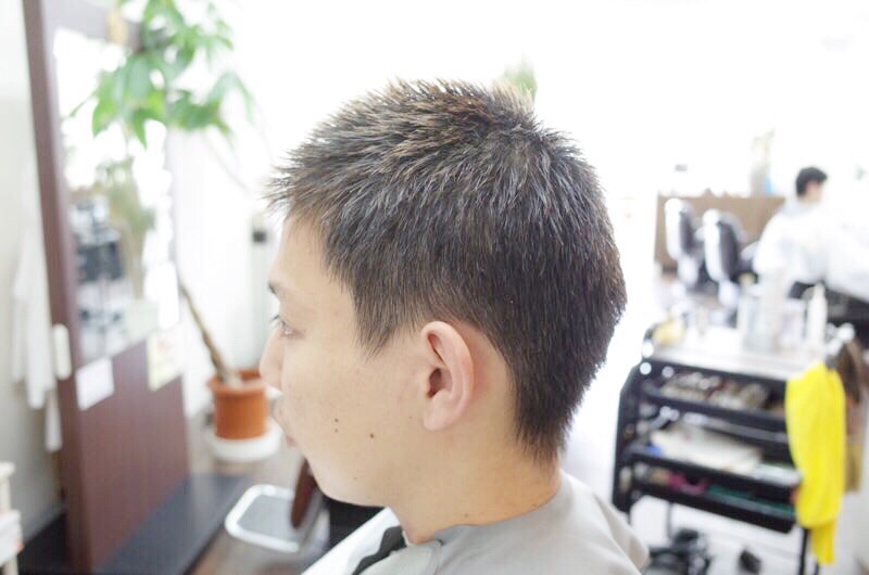 坊主伸びかけカット 0 8mm 2mm のバリカンを使用した髪型 Lifehair Barber Shop ライフヘアー バーバーショップ