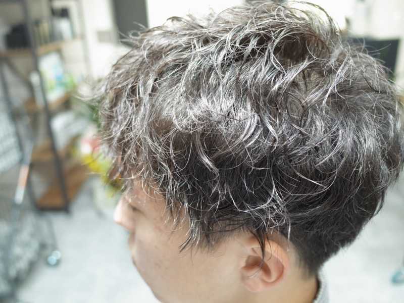 大阪府堺市でかけたメンズツイストスパイラルの髪型の紹介写真